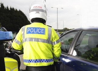 Police on M5 motorway