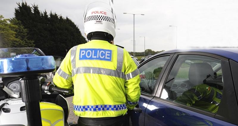 Police on M5 motorway