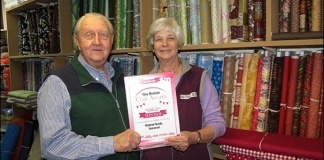 John Edwards, 86, ran popular Burnham High Street business Material Needs with his wife Katharine