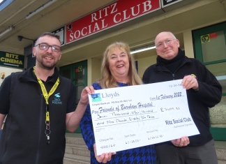 £7,400 windfall for Friends of Burnham Hospital from town's Ritz Social Club