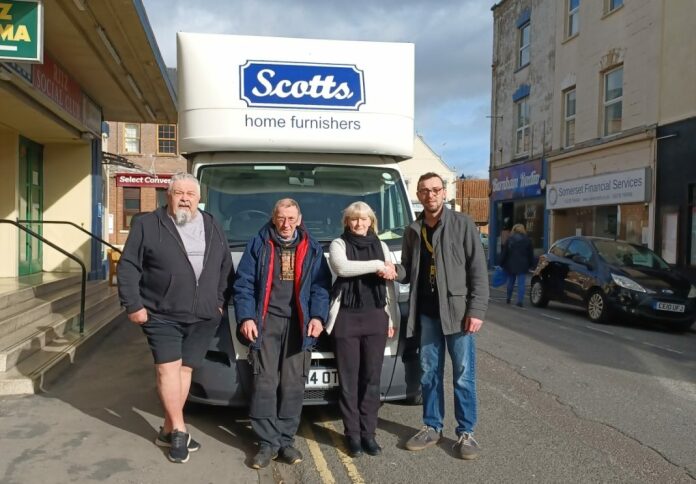 Lorry full of donations leaves Burnham-On-Sea on its journey to Ukraine refugees