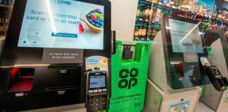 Co-op removes plastic bags