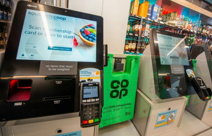 Co-op removes plastic bags Co-op removes plastic bags