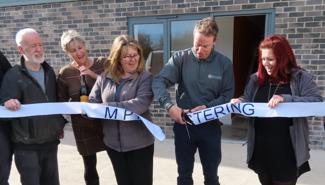 MP Plastering Highbridge opens new bigger premises as it expands 