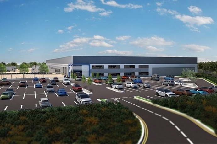 Plans to turn a Highbridge field into a new £25m logistics base have moved a step closer with a formal planning application being unveiled by Cubex