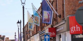 Burnham-On-Sea flags