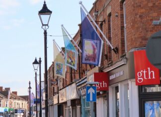 Burnham-On-Sea flags