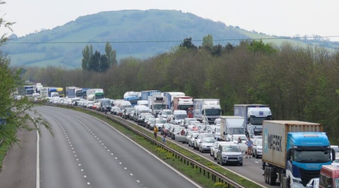 M5 near Burnham-On-Sea