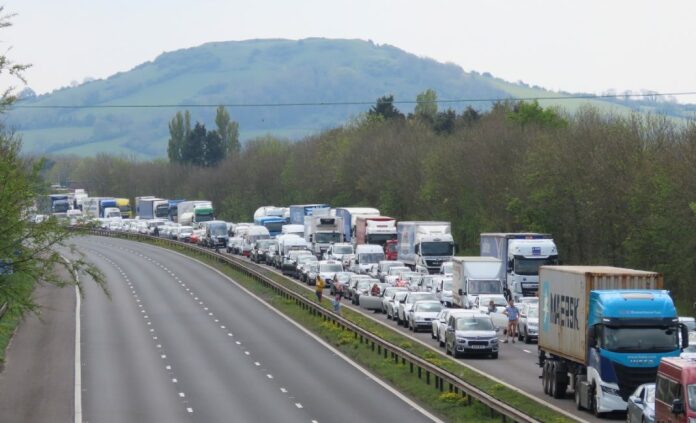 M5 near Burnham-On-Sea