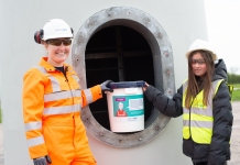 Time capsule placed inside Hinkley Point T-pylon near Burnham by pupils