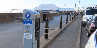 Burnham-On-Sea seafront parking