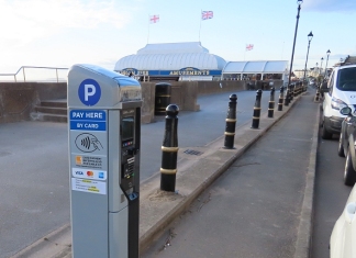 Burnham-On-Sea seafront parking
