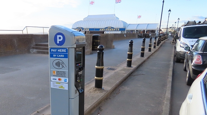 Burnham-On-Sea seafront parking