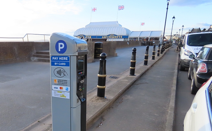 Burnham-On-Sea seafront parking