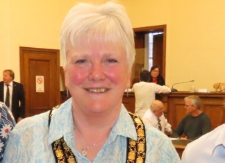 Mayor of Burnham-On-Sea and Highbridge Cllr Lesley Millard
