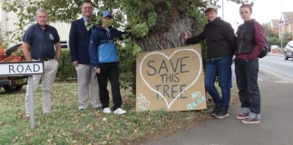 Burnham-On-Sea residents campaign to save rare black Poplar tree