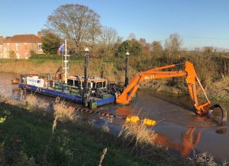 river dredging