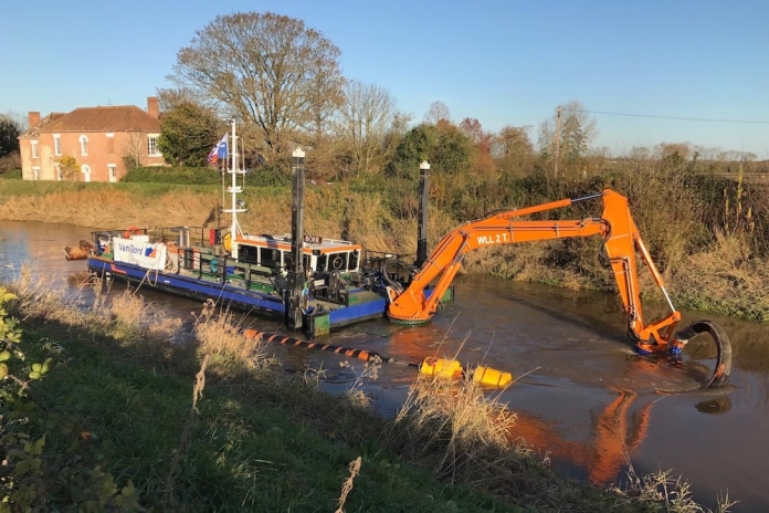 river dredging