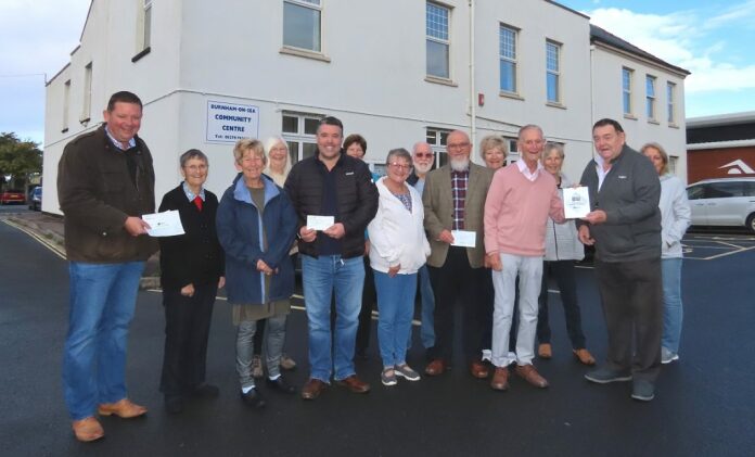 Burnham-On-Sea Community Centre roof appeal given £2,000 boost by Freemasons