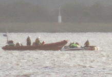 Speedboat rescued by Burnham-On-Sea RNLI lifeboats