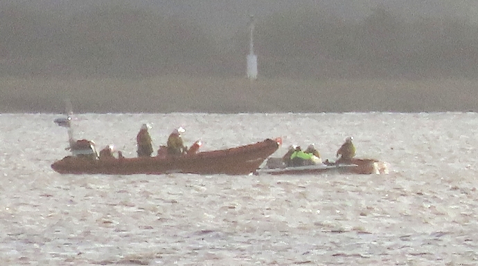 Speedboat rescued by Burnham-On-Sea RNLI lifeboats