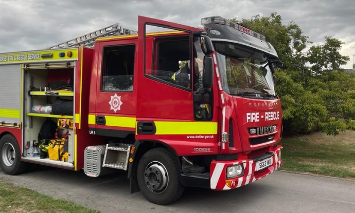 Burnham-On-Sea fire crew