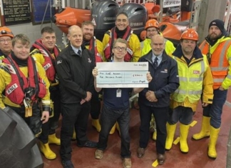 Burnham-On-Sea Haven holiday park raised £8,068.95 for RNLI last year