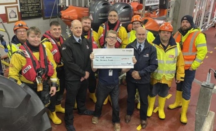 Burnham-On-Sea Haven holiday park raised £8,068.95 for RNLI last year