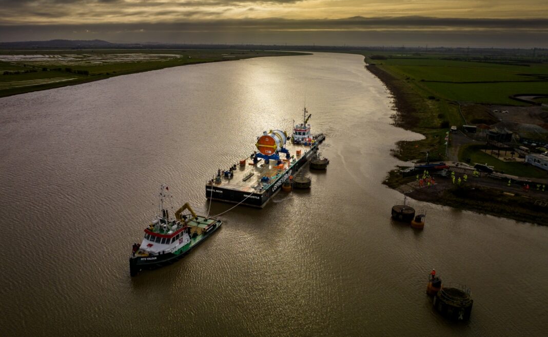 New nuclear reactor arrives at Hinkley Point C power station