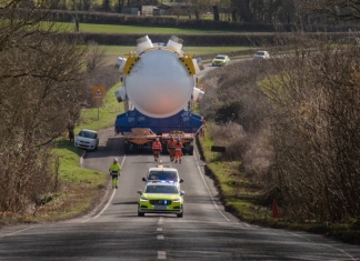 New nuclear reactor arrives at Hinkley Point C power station