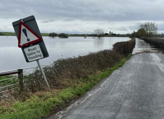 Flooding in Somerset