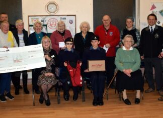 Burnham-On-Sea Moose Lodge has presented thousands of pounds to several good causes during its annual presentation evening.