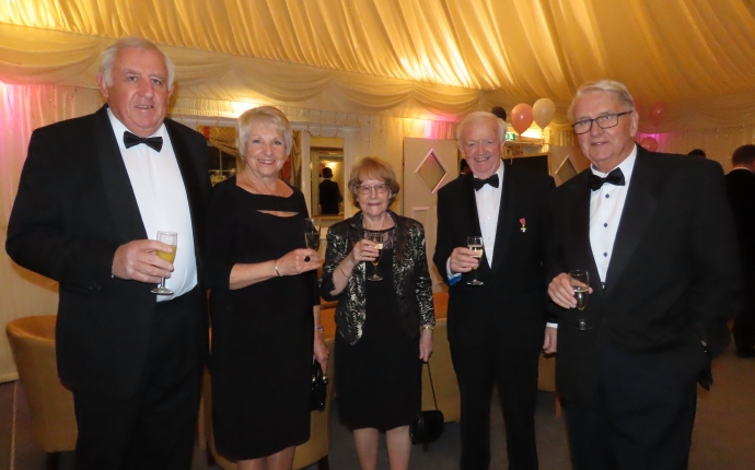 Burnham-On-Sea and Highbridge Mayor at Gala Dinner