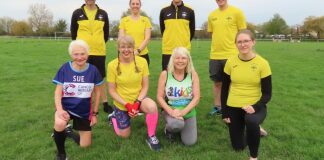 Burnham-On-Sea Harriers runners