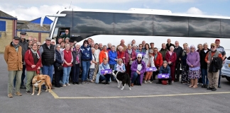 Burnham-On-Sea Fritzlar twinning group visitors