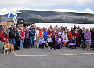 Burnham-On-Sea Fritzlar twinning group visitors