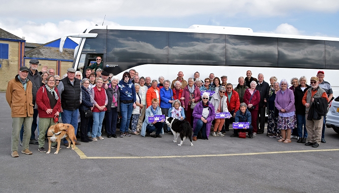 Burnham-On-Sea Fritzlar twinning group visitors