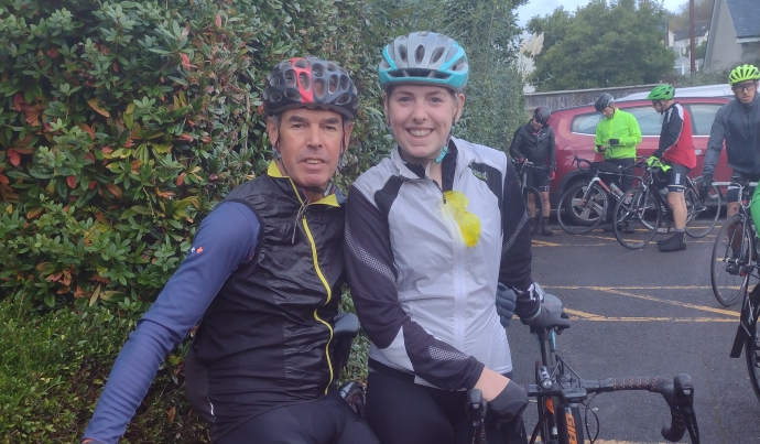 Burnham-On-Sea father and daughter set to cycle from Land's End to John O'Groats