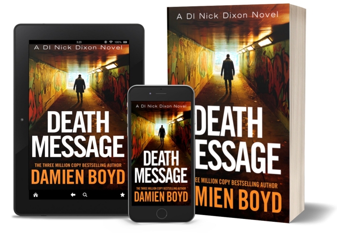 Burnham-On-Sea author Damien Boyd new novel Death Message