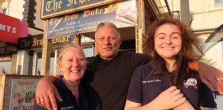 The Iron Duke opens on Burnham-On-Sea seafront