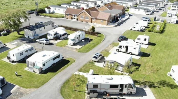 Rose Farm Caravan Park in Berrow