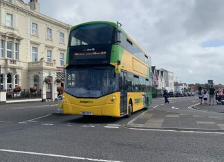 Burnham-On-Sea bus
