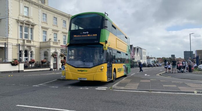 Burnham-On-Sea bus