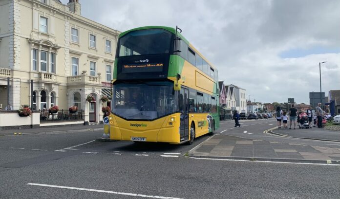 Burnham-On-Sea bus