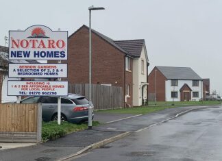 Berrow homes site