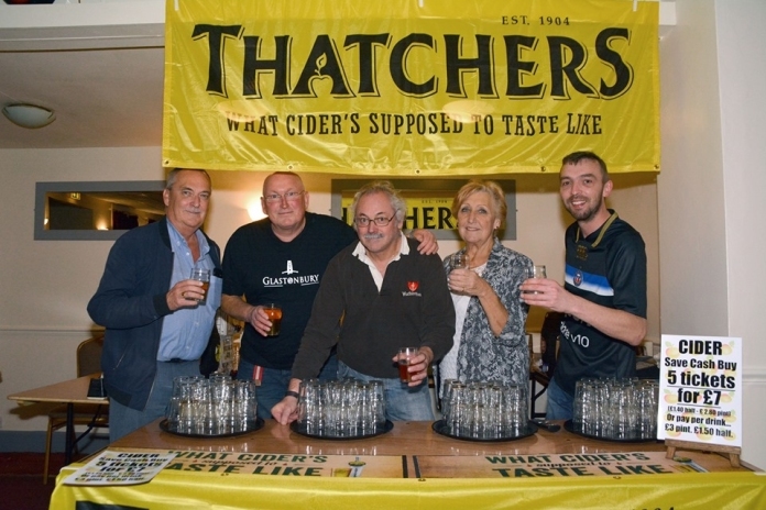 Brnham-On-Sea Cider Festival at the Ritz Club in Burnham-On-Sea