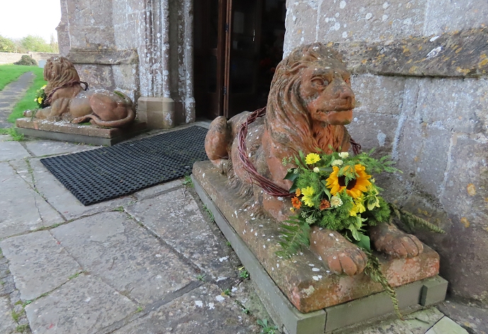 Mark Church Flower Festival near Burnham-On-Sea