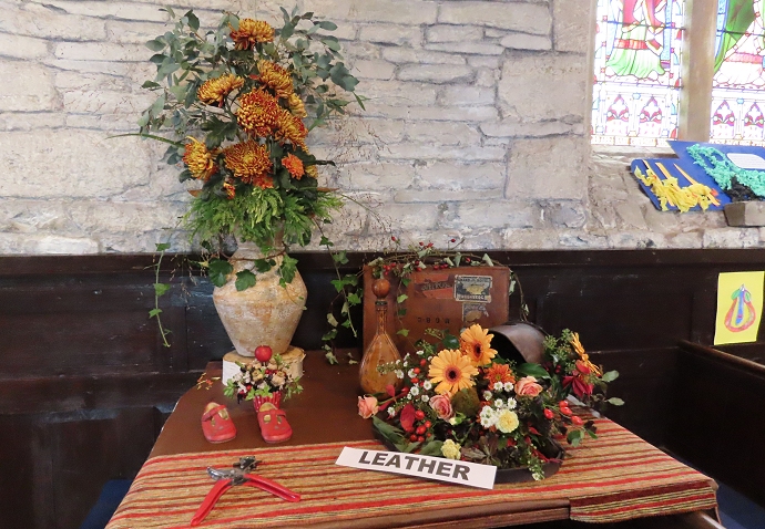 Mark Church Flower Festival near Burnham-On-Sea