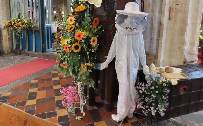 Mark Church Flower Festival near Burnham-On-Sea