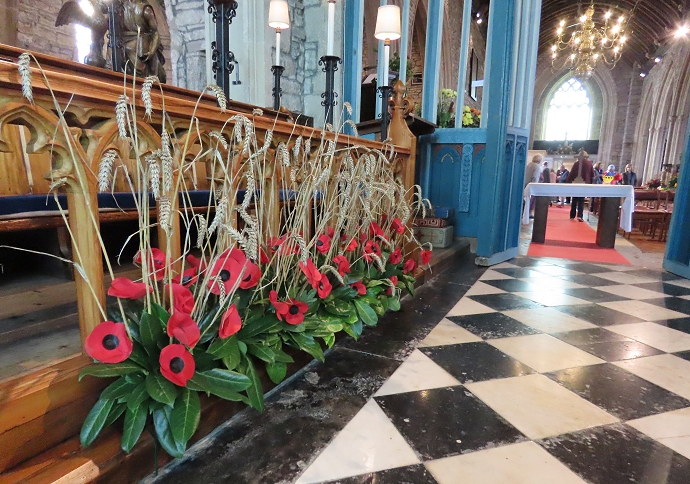 Mark Church Flower Festival near Burnham-On-Sea